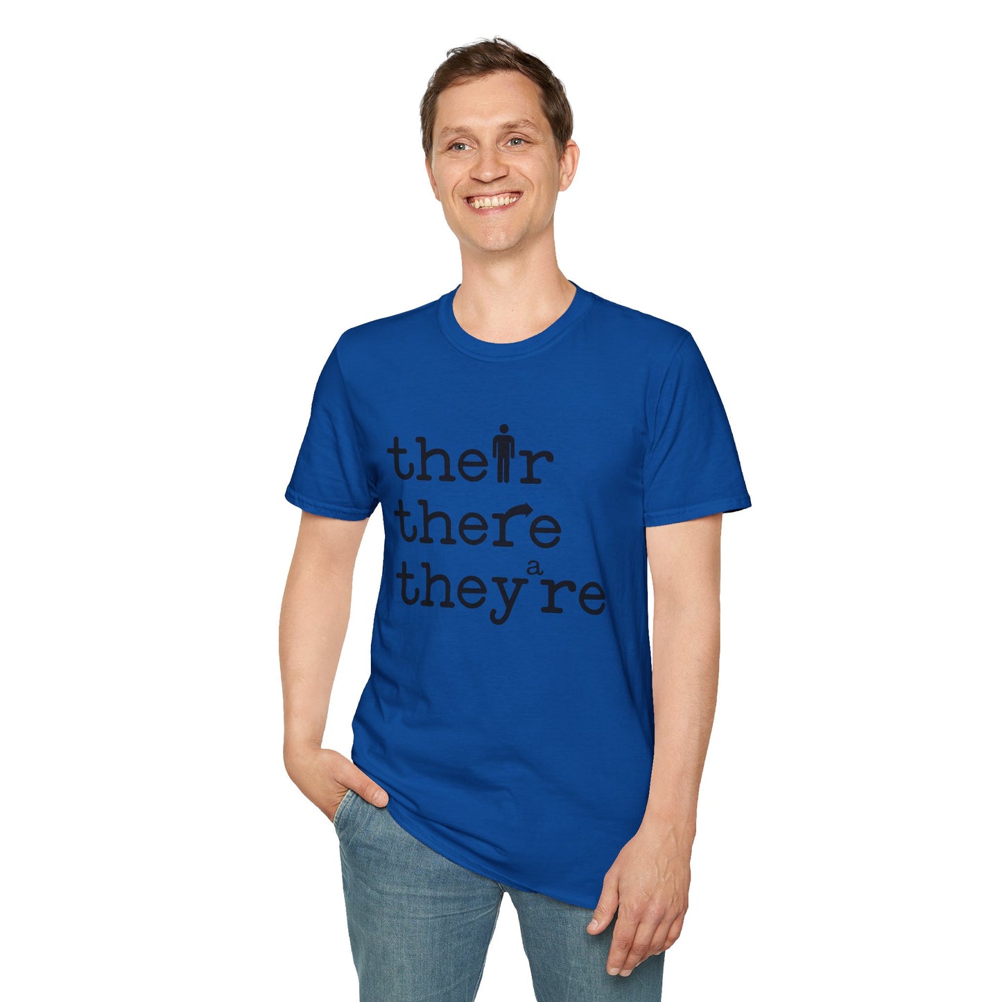 Their, There, They're Grammar T-Shirt - Nerd Stuff