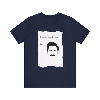 Ron Swanson Permit - Parks & Rec T-shirt