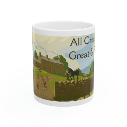 all creatures great and small mug