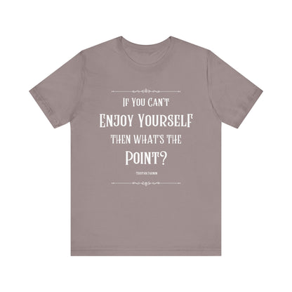 Tristan Farnon Quote Tee - All Creatures Great and Small