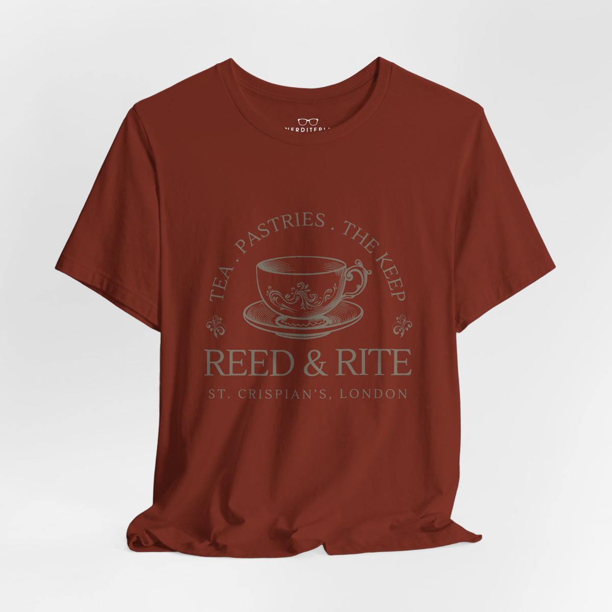 Reed & Rite Tea Shop - Emma M Lion T-Shirt