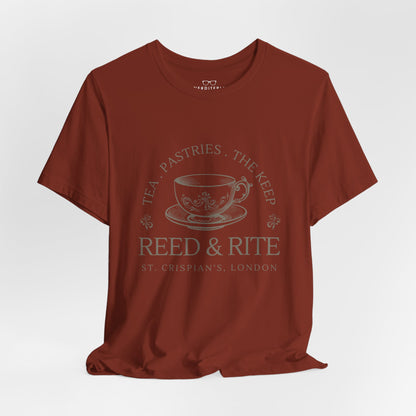 Reed & Rite Tea Shop - Emma M Lion T-Shirt