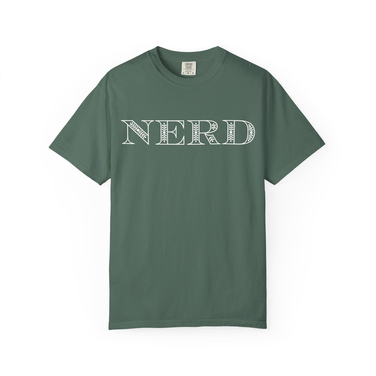 Floral Oversized Nerd T-shirt