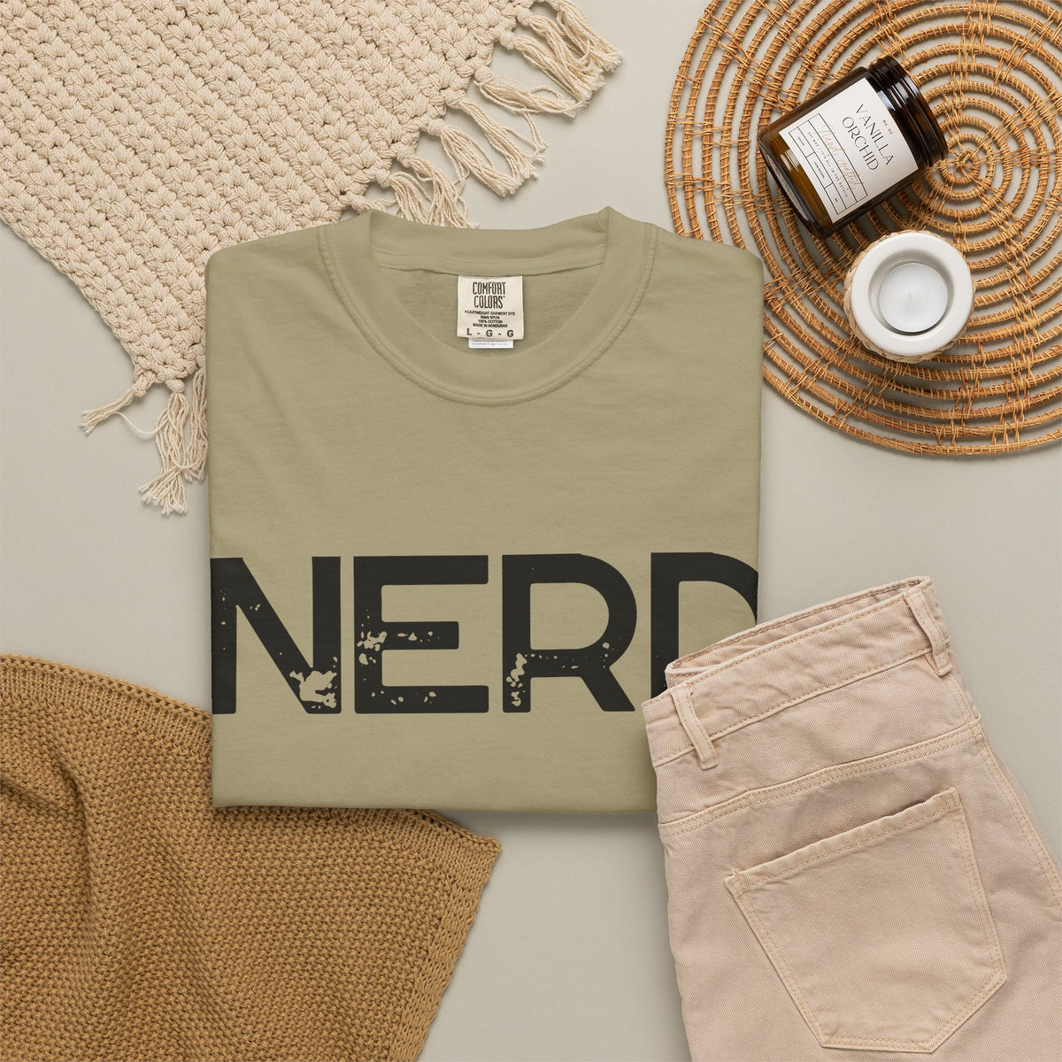 Grunge Oversized Unisex Fit - Nerd T-shirt