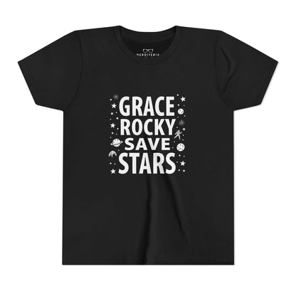 Grace Rocky Save Stars - Project Hail Mary Kids' T-Shirt