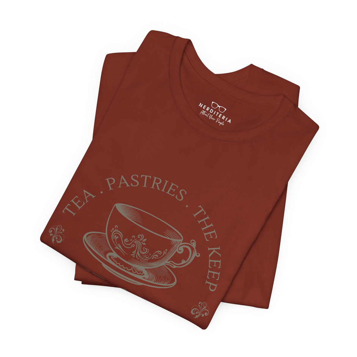 Reed & Rite Tea Shop - Emma M Lion T-Shirt
