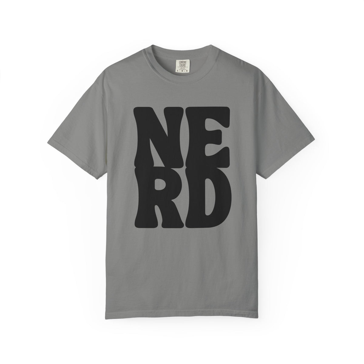 Block Letters Oversized Unisex - Nerd T-shirt