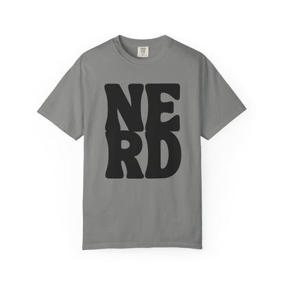 Block Letters Oversized Unisex - Nerd T-shirt