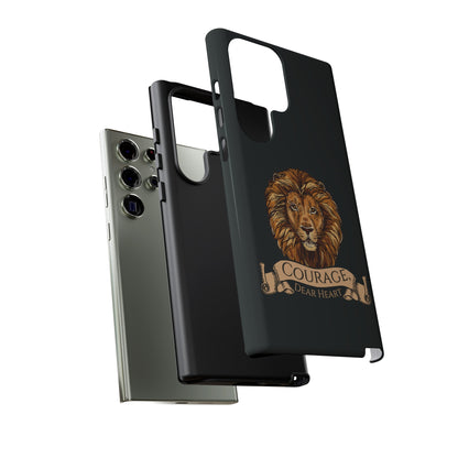 Aslan Courage Dear Heart Phone Case - Book Lovers