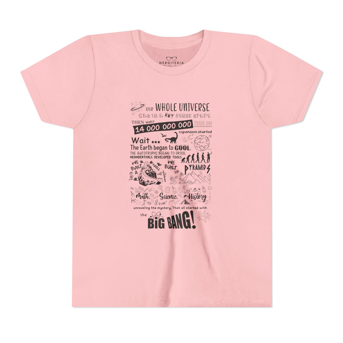 Big Bang Theory Theme Song Kid's T-Shirt