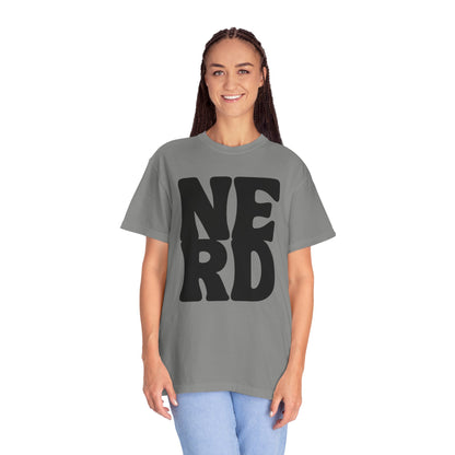 Block Letters Oversized Unisex - Nerd T-shirt