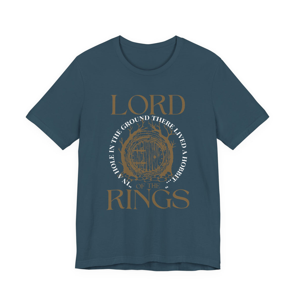 Hobbit Hole Design - Lord of the Rings T-Shirt