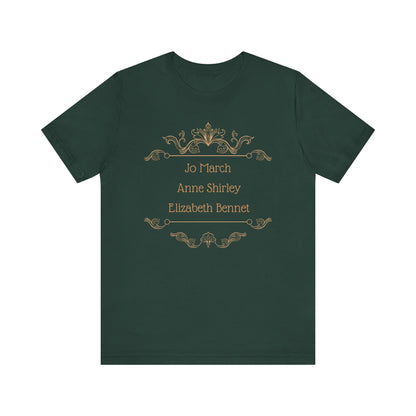 Literary Heroines - Book Lovers T-shirt