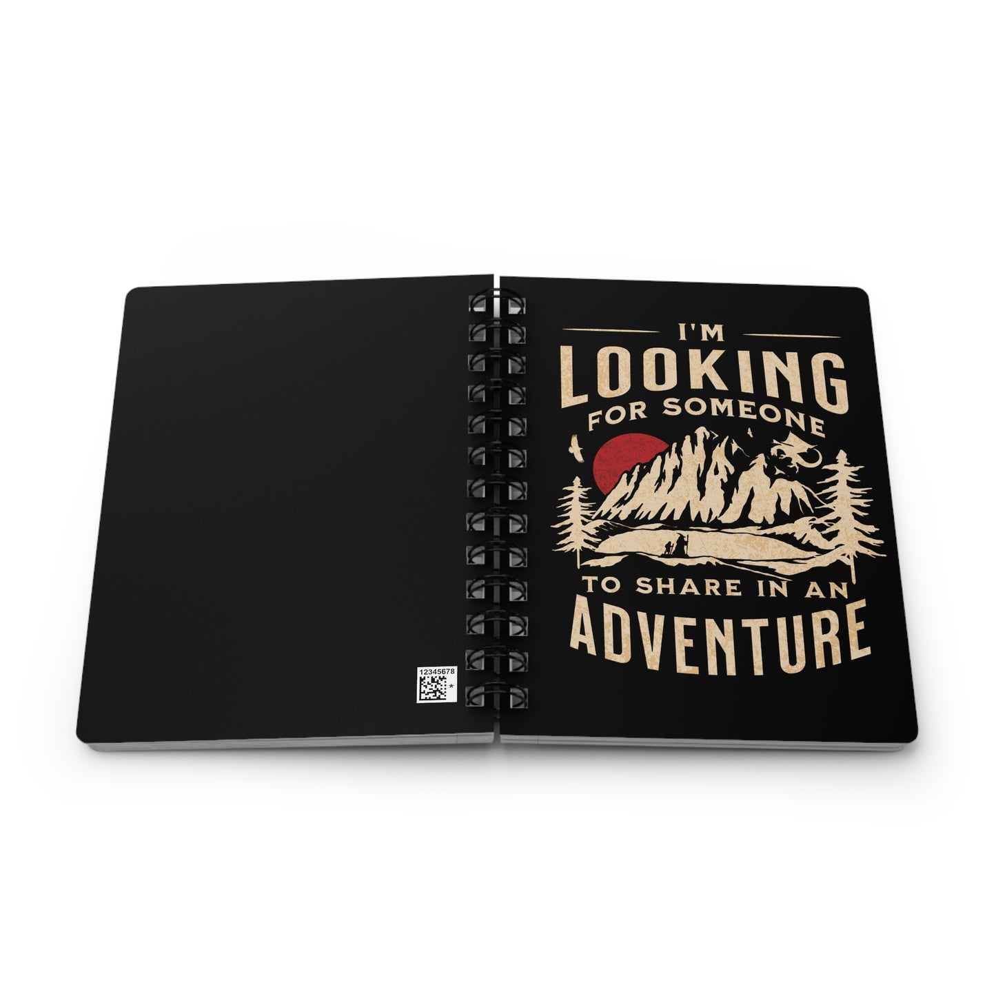 "I'm Looking for Someone to Share in an Adventure" - Lord of the Rings Spiral Notebook