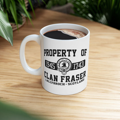 Property of Clan Fraser - Outlander Coffee Mug