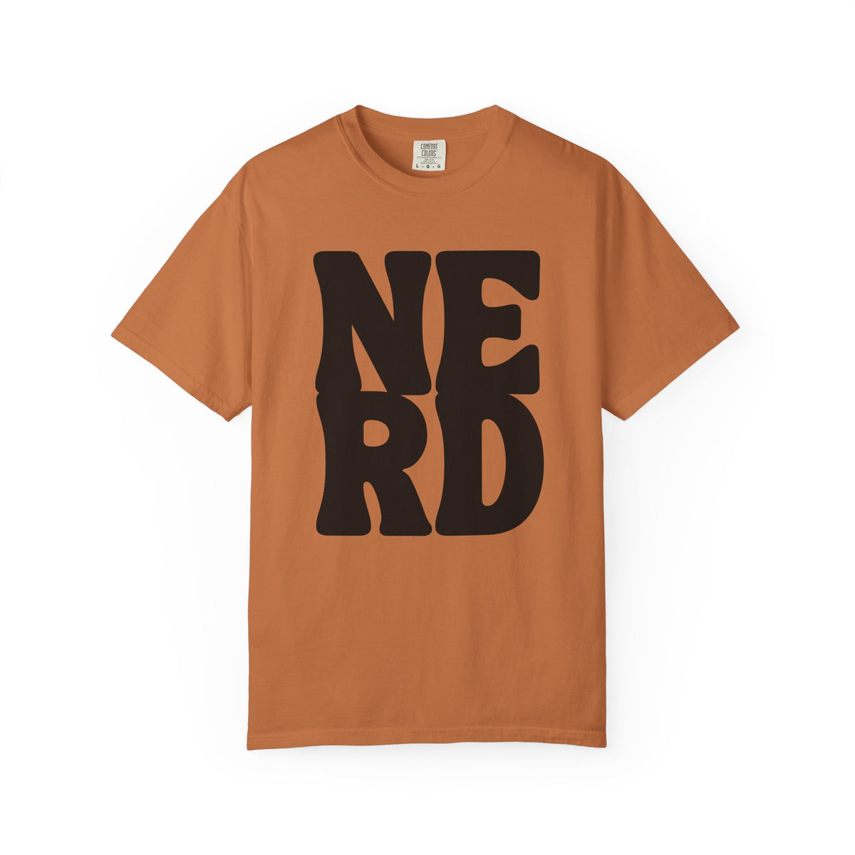 Block Letters Oversized Unisex - Nerd T-shirt
