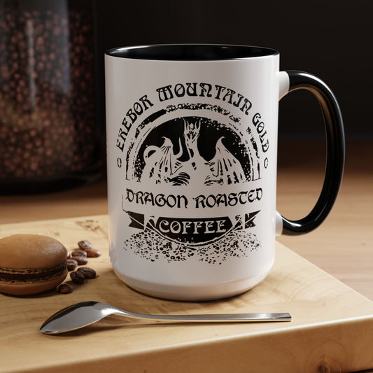 Erebor Mountain Dragon Roasted - The Hobbit Coffee Mug