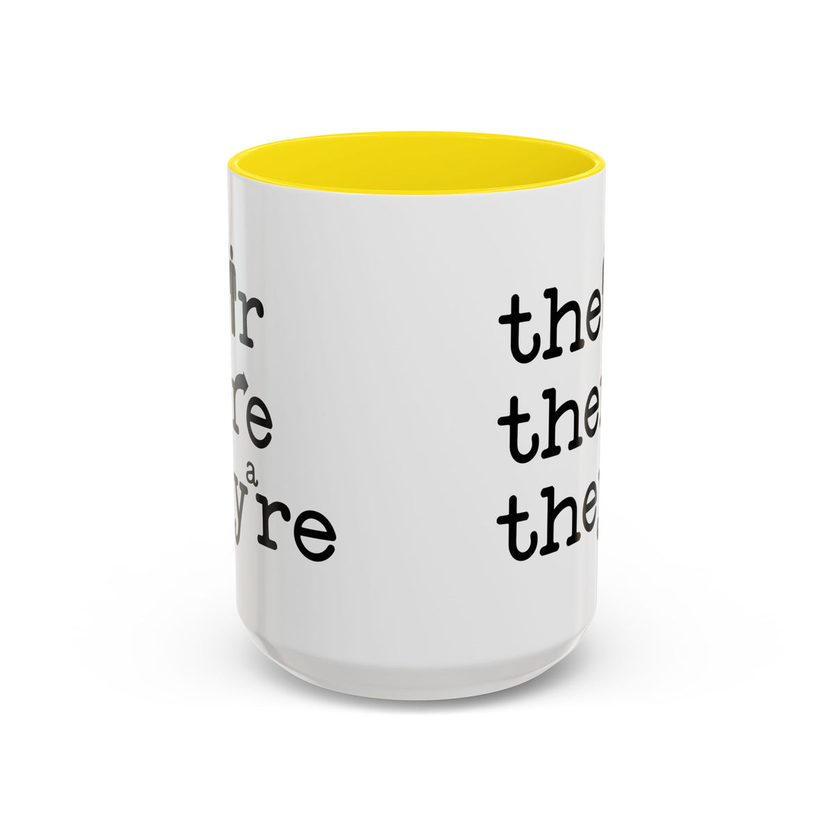 Their, There, They're Coffee Mug