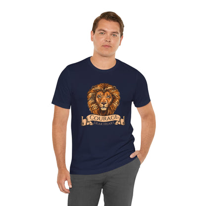 Aslan Courage Dear Heart - Chronicles of Narnia T-shirt