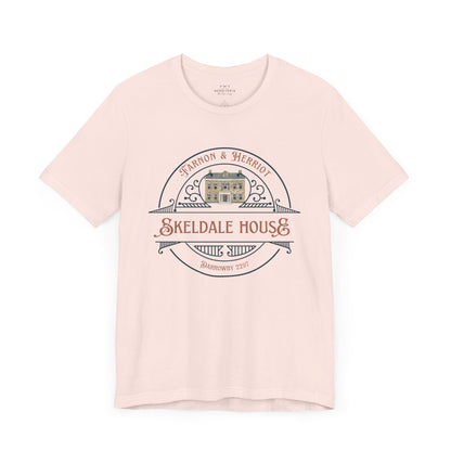 Skeldale House T-shirt with Character Names on Back - All Creatures Great and Small