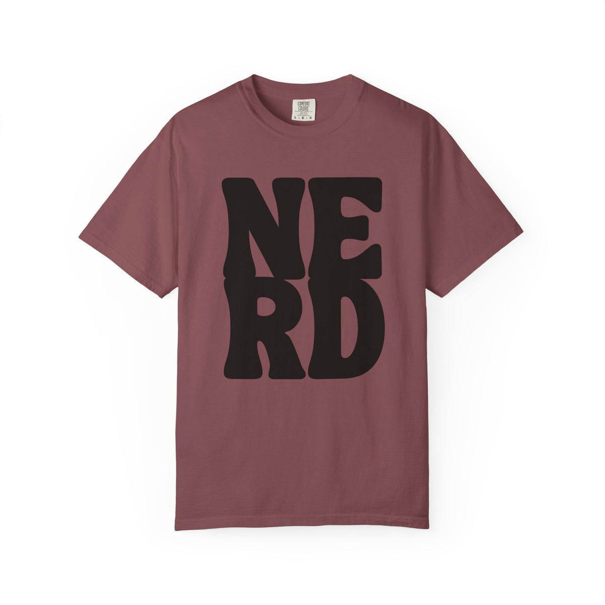 Block Letters Oversized Unisex - Nerd T-shirt