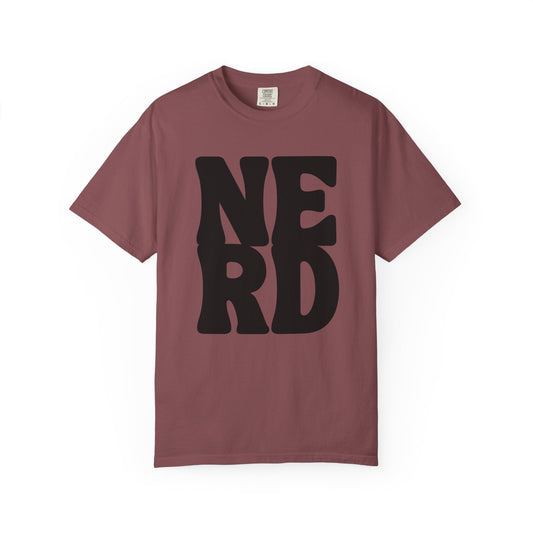 Block Letters Oversized Unisex - Nerd T-shirt