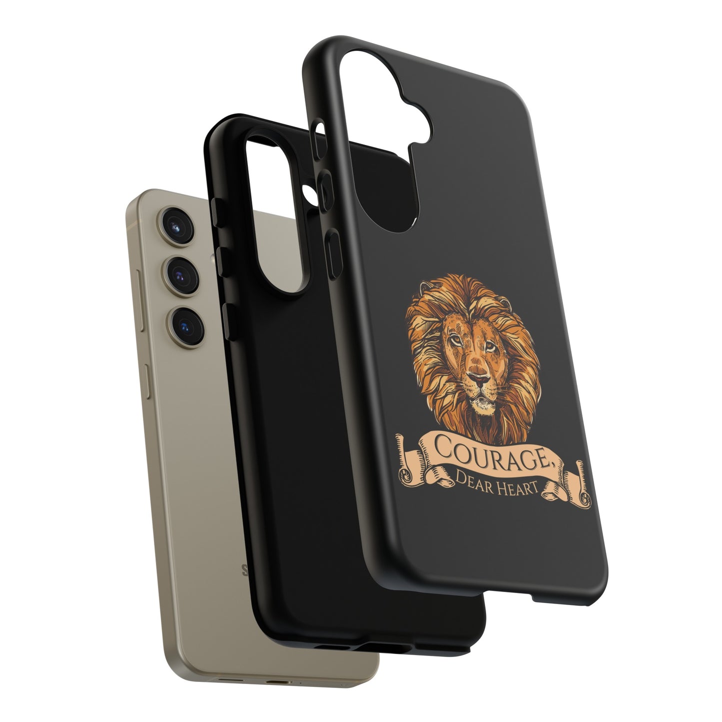 Aslan Courage Dear Heart Phone Case - Book Lovers