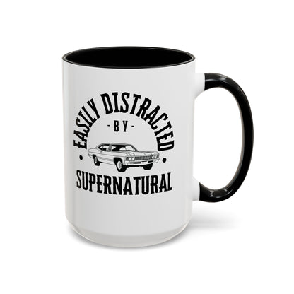 Easily Distracted by Supernatural Coffee Mug