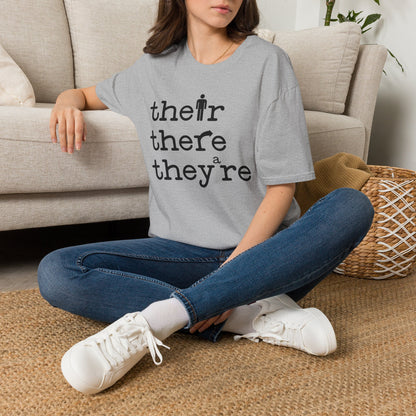 Their, There, They're Softstyle T-Shirt - Nerd Stuff