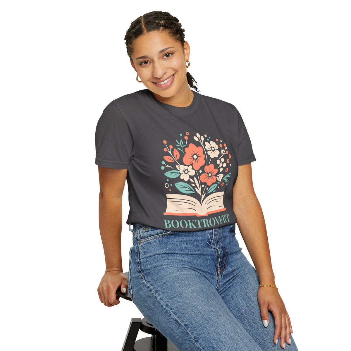 Booktrovert Oversized - Book Lovers T-shirt