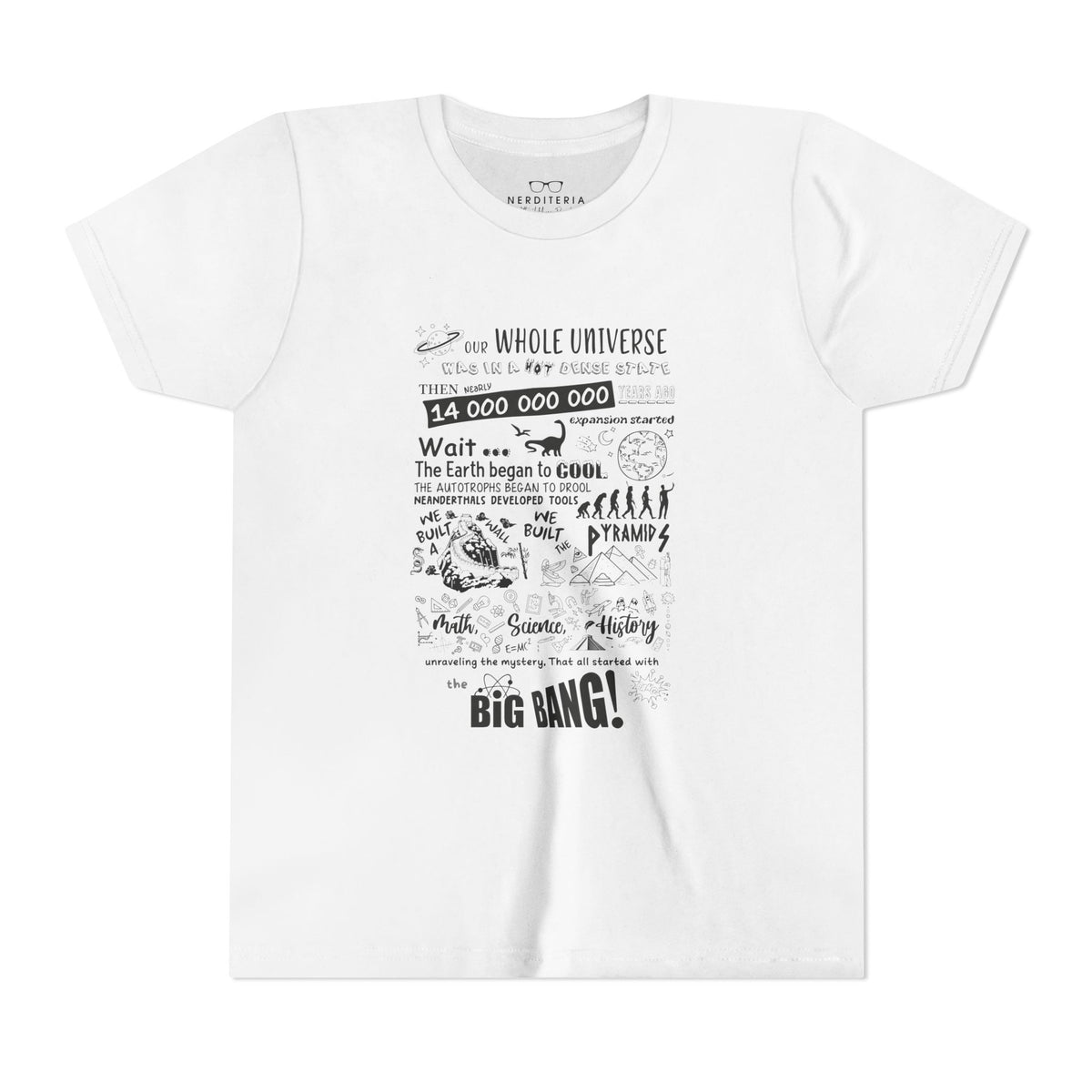 Big Bang Theory Theme Song Kid's T-Shirt
