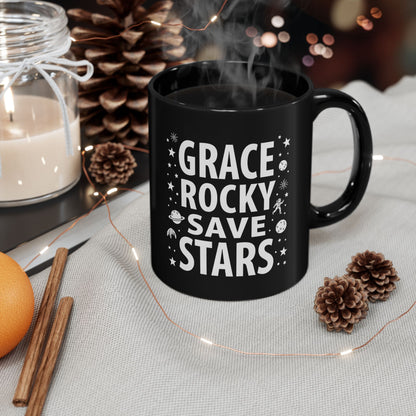 Grace Rocky Save Stars - Project Hail Mary Coffee Mug