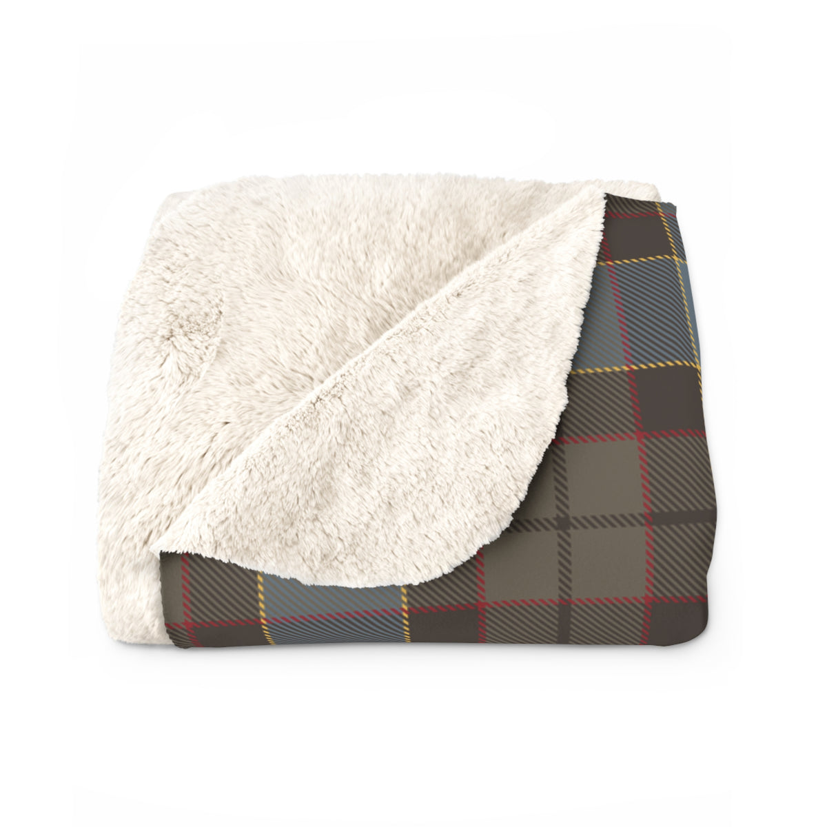 Outlander Fraser Tartan Sherpa Blanket