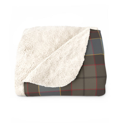 Outlander Fraser Tartan Sherpa Blanket