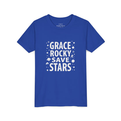 Grace Rocky Save Stars - Project Hail Mary Kids' T-Shirt