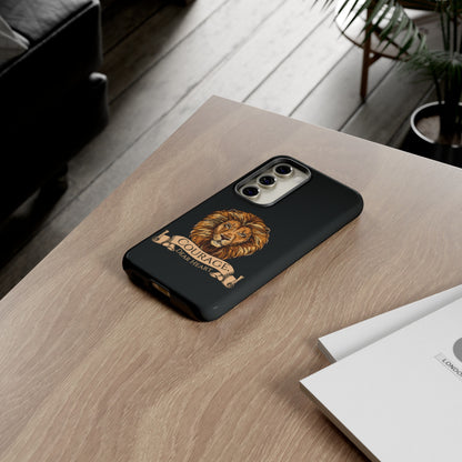 Aslan Courage Dear Heart Phone Case - Book Lovers