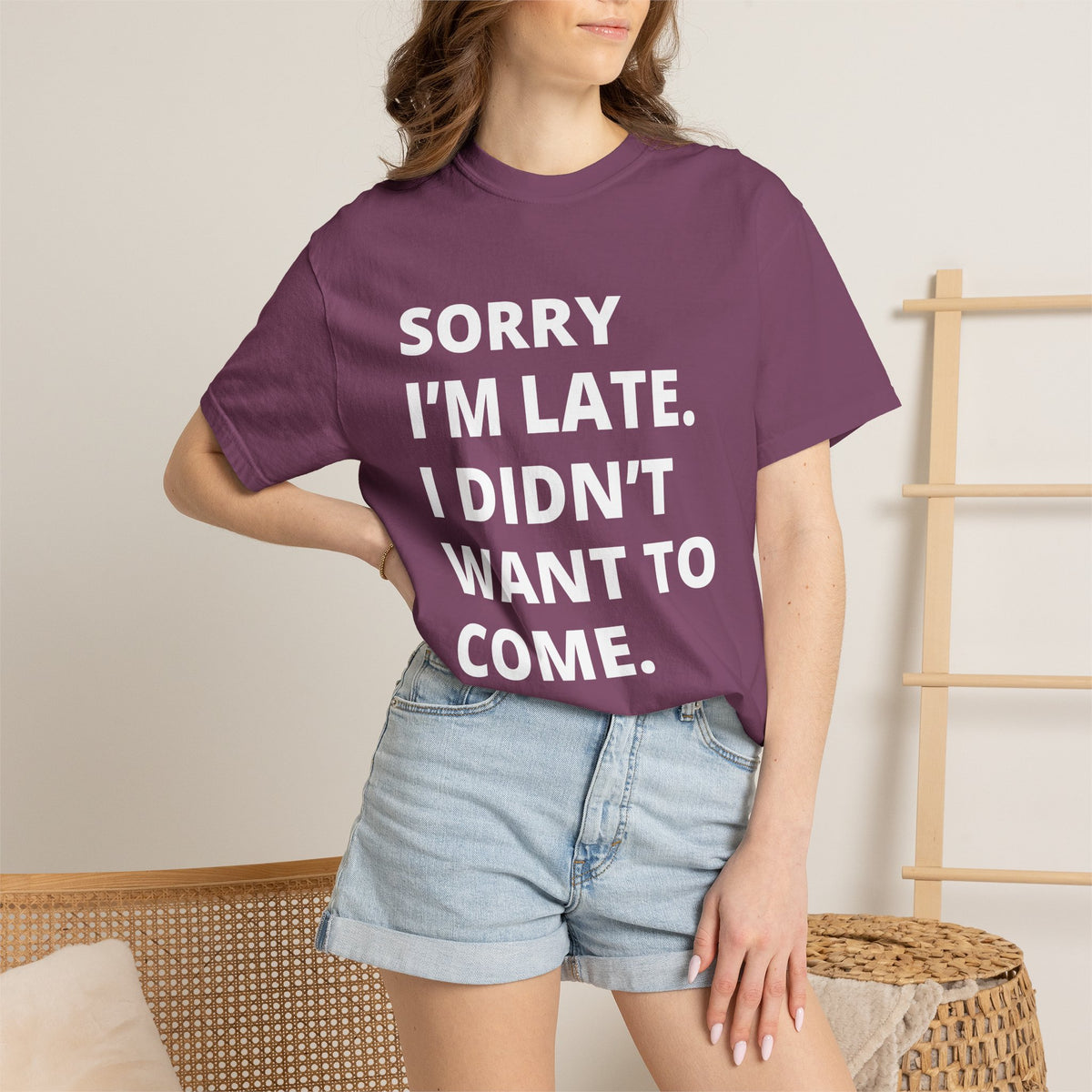 Sorry I'm Late Unisex T-shirt - Nerd Stuff