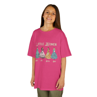 All Dressed Up - Little Women Kids' T-Shirt