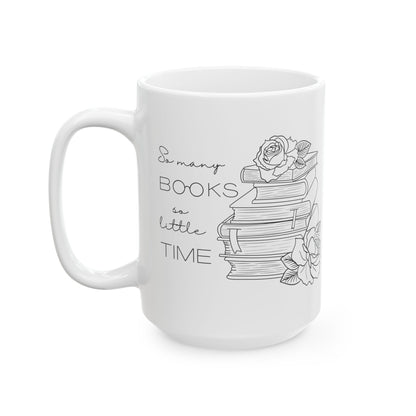 bookish coffee mug