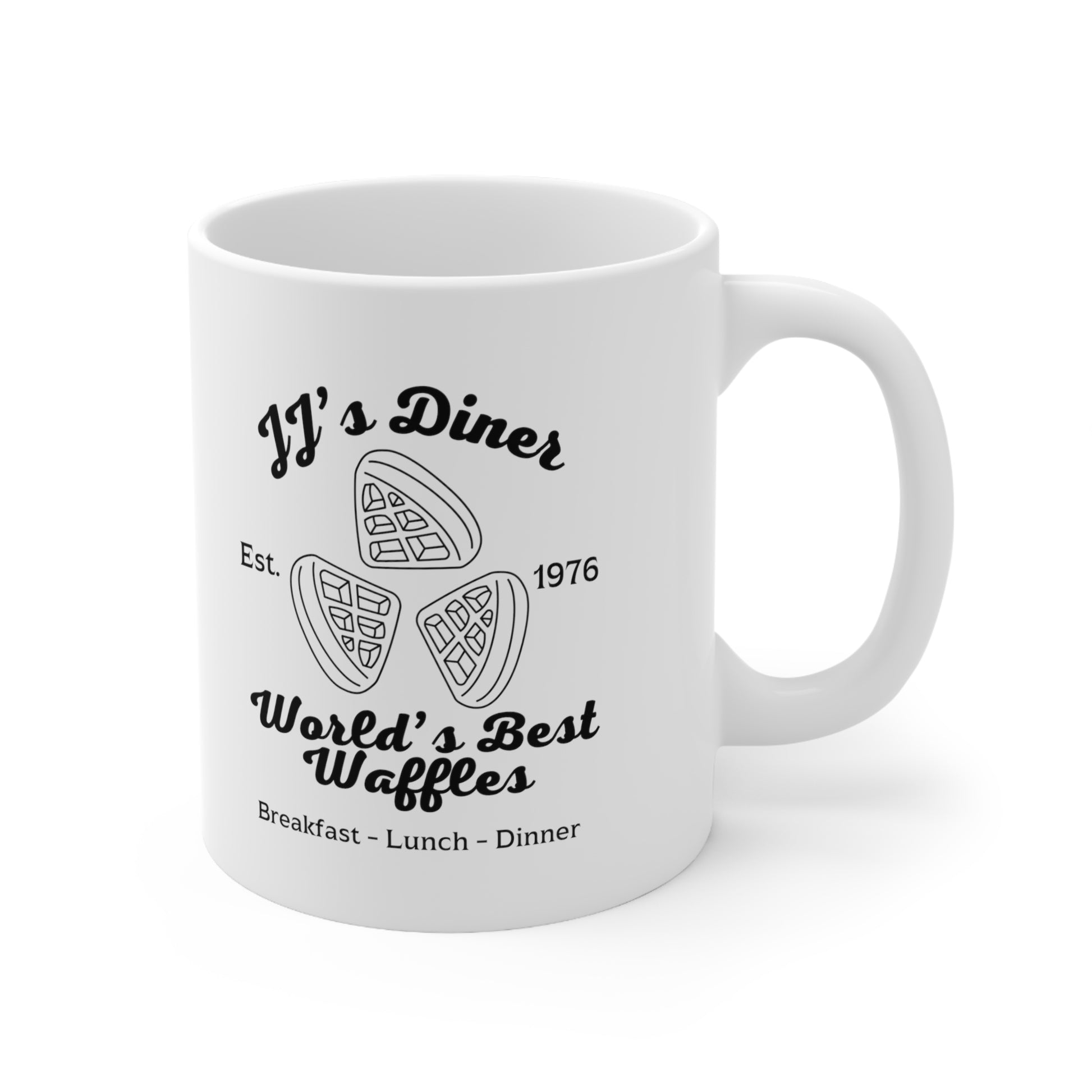 jj's diner coffee mug