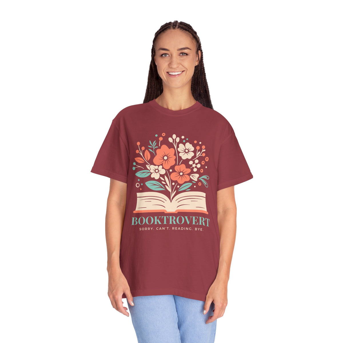 Booktrovert Oversized - Book Lovers T-shirt