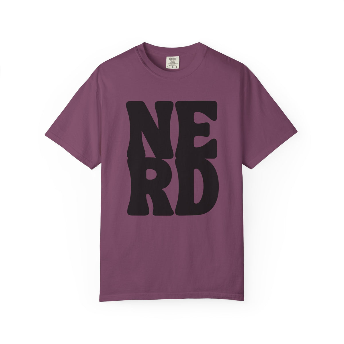 Block Letters Oversized Unisex - Nerd T-shirt