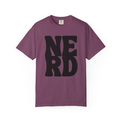 Block Letters Oversized Unisex - Nerd T-shirt
