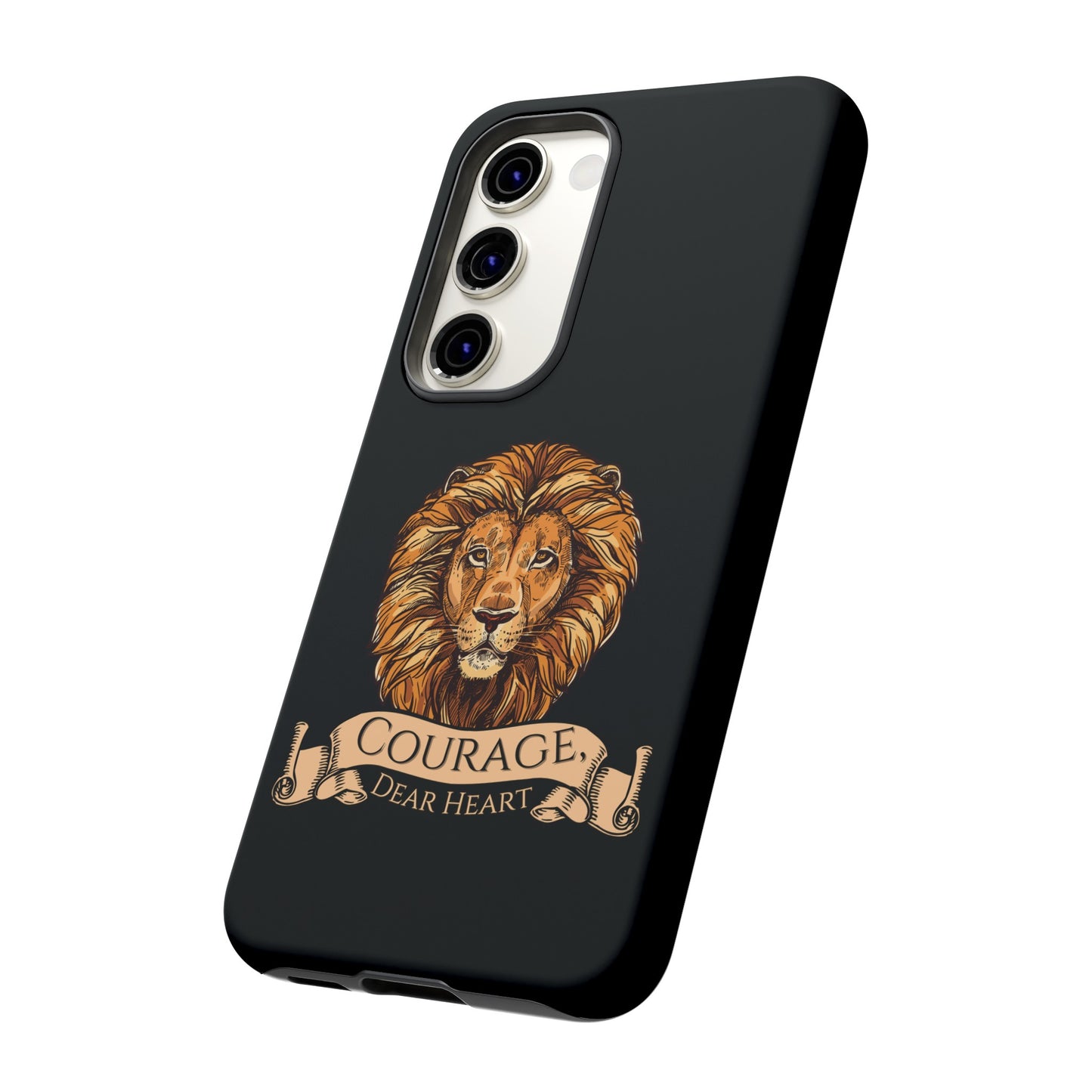 Aslan Courage Dear Heart Phone Case - Book Lovers