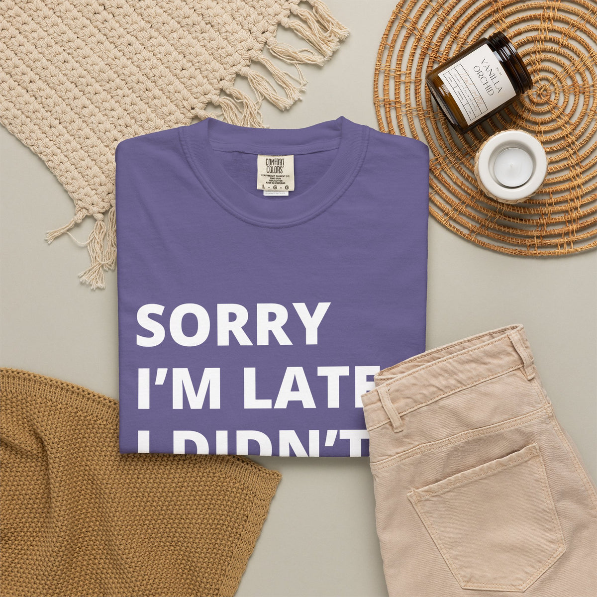 Sorry I'm Late Unisex T-shirt - Nerd Stuff
