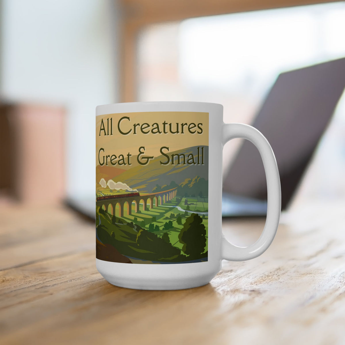 All Creatures Great and Small Bridge Scene Coffee Mug