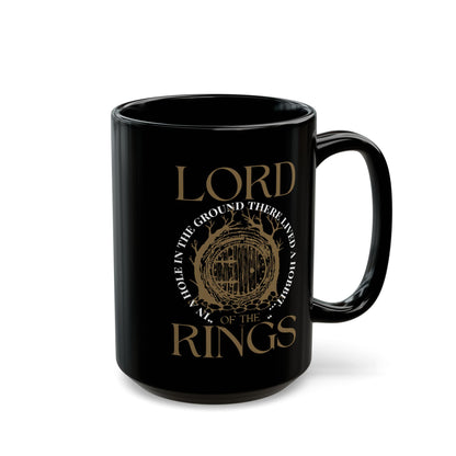 Lord of the Rings Black Coffee Mug