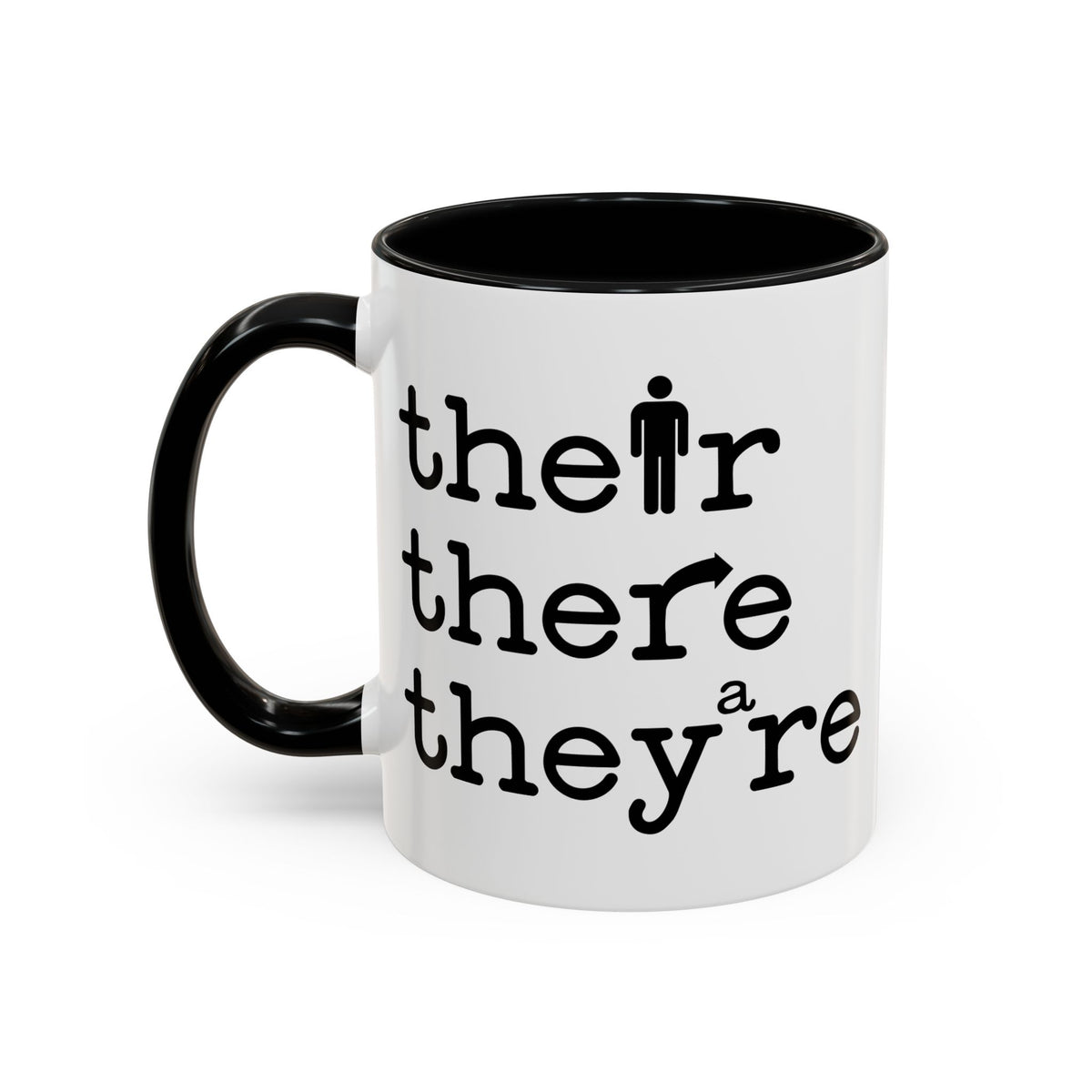 Their, There, They're Coffee Mug