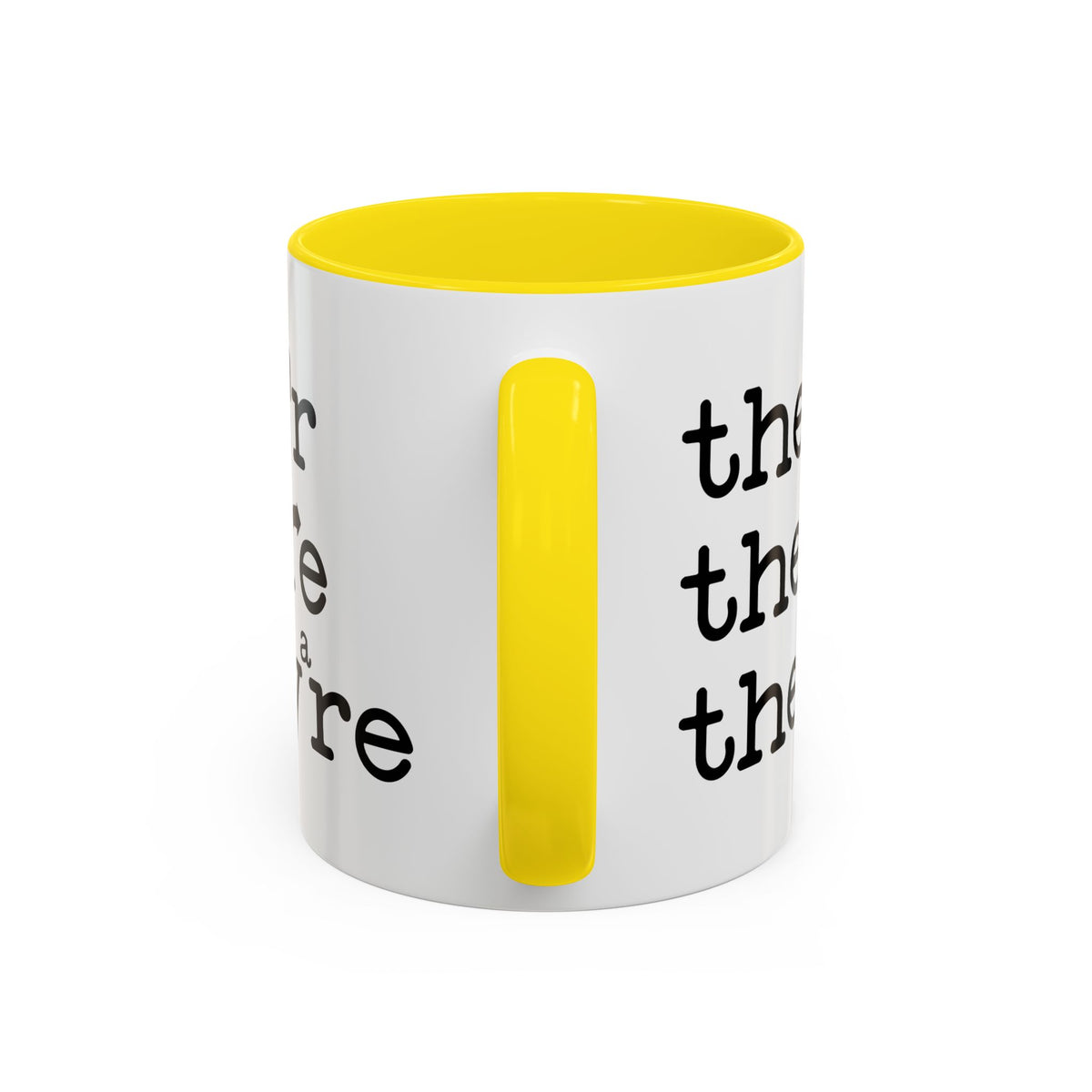 Their, There, They're Coffee Mug