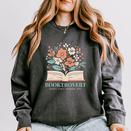 Booktrovert Sweatshirt - Book Lovers